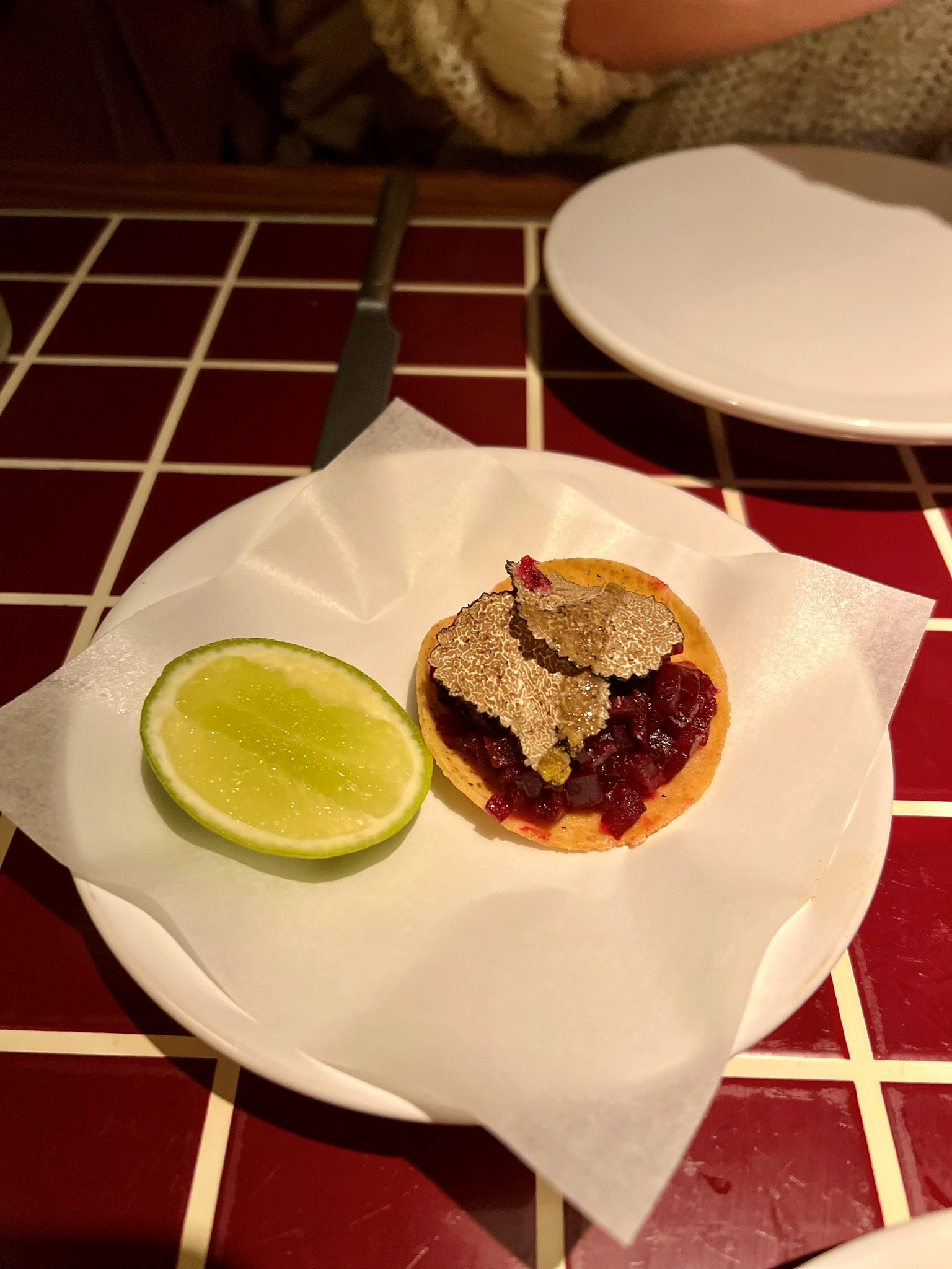 Decimo — truffle tostada